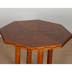 Art Deco Beistelltisch aus Holz, 1930er
