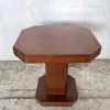 Art Deco Beistelltisch aus Nussholz, 1930er