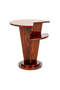 Art Deco Beistelltische oder Nachttische aus Palisander, 2er Set