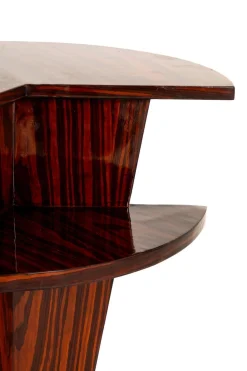 Art Deco Beistelltische oder Nachttische aus Palisander, 2er Set