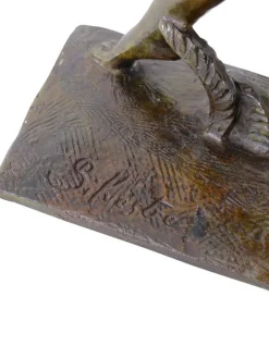 Art Deco Bogenschütze, Frankreich, 1925, Bronze