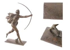 Art Deco Bogenschütze, Frankreich, 1925, Bronze