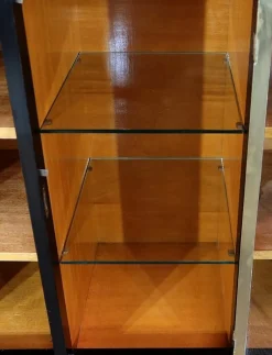 Art Deco Buffet aus Holz & Messing, 1930er
