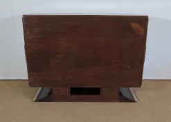 Art Deco Buffet aus Holz & Messing, 1930er