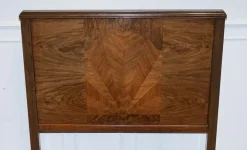 Art Deco Burr Walnut Single Bed