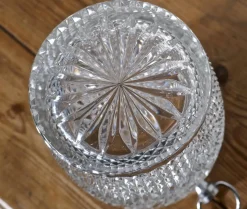 Art Deco Champagner Weinkühler mit Rautenmuster, 1920er