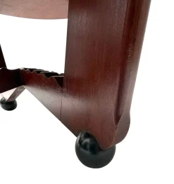 Art Deco Couchtisch aus amerikanischem Nussholz von Max Coini, 1920er