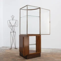 Art Deco Eckvitrine, 1930