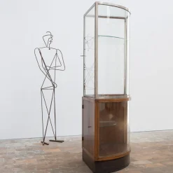 Art Deco Eckvitrine, 1930