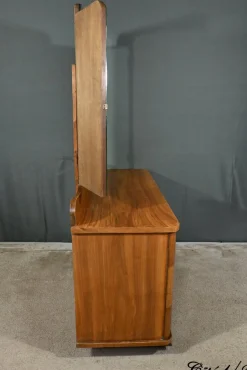 Art Deco Frisiertisch aus Wurzelholz, 1930er Jahre