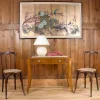 Art Deco Frisiertisch mit Marmortablett, 1940er
