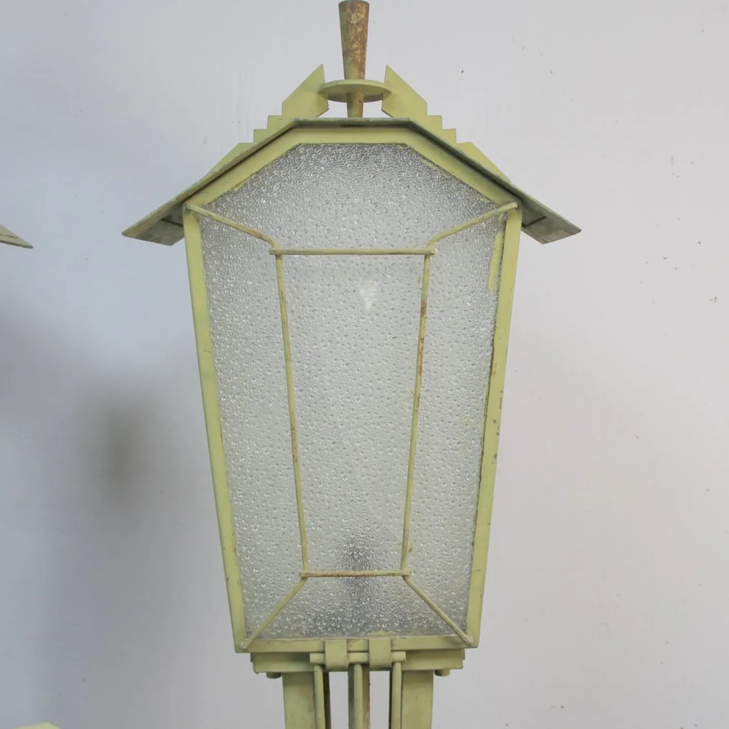 Art Deco Gartenlampe Spiel, 1930er, 4er Set