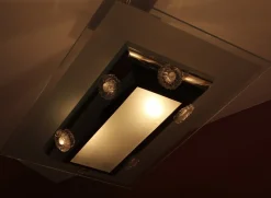 Art Deco Hängelampe von Henri Petitot für Atelier Petitot, 1930er