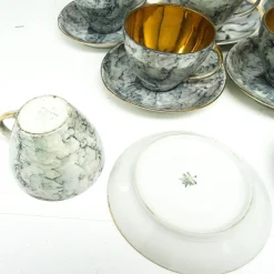Art Deco Joanna Kaffeeservice von Karolina, Polen, 1960er, 15er Set