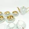 Art Deco Julita Kaffeeservice von Wawel Pottery, Polen, 1960er, 15 . Set