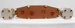 Art Deco Kaminuhr & Dekoration aus Marmor & Bronze, 1940er, 3er Set