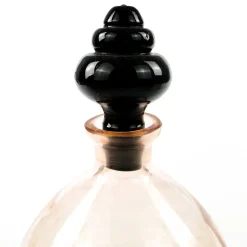 Art Deco Karaffe von Zawiercie Glassworks, Polen, 1930er