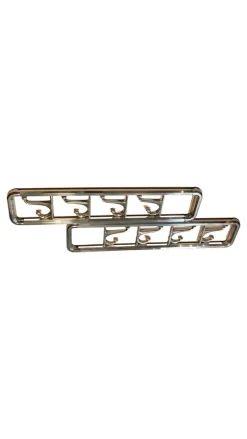 Art Deco Kleiderbügel, 1940er, 2er Set