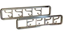 Art Deco Kleiderbügel, 1940er, 2er Set