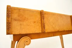 Art Deco Konsolentisch aus Nusswurzelholz, 1920er