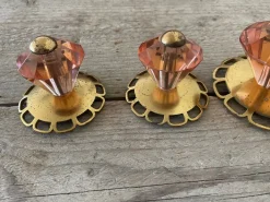 Art Deco Möbelgriff Set, 5er Set