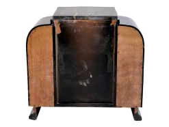 Art Deco Nachtschränke aus Marmor, 2er Set