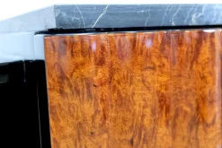 Art Deco Nachtschränke aus Marmor, 2er Set