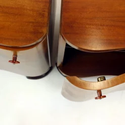 Art Deco Nachttische von Jindřich Halabala für Up Závody, 1930er, 2er Set