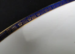 Art Deco Schale von Epiag Pottery, Tschechoslowakei, 1950er