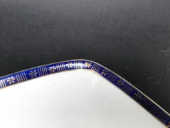 Art Deco Schale von Epiag Pottery, Tschechoslowakei, 1950er