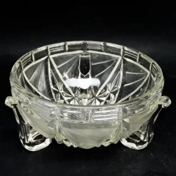 Art Deco Schale von Libochovice, Tschechoslowakei, 1950er