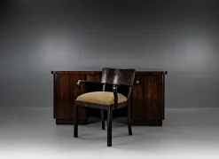 Art Deco Schreibtisch von Bruno Paul für VEB Deutsche Werkstätte Hellerau, 1928