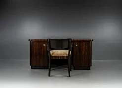 Art Deco Schreibtisch von Bruno Paul für VEB Deutsche Werkstätte Hellerau, 1928