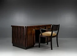 Art Deco Schreibtisch von Bruno Paul für VEB Deutsche Werkstätte Hellerau, 1928