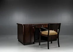 Art Deco Schreibtisch von Bruno Paul für VEB Deutsche Werkstätte Hellerau, 1928