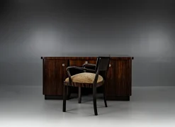 Art Deco Schreibtisch von Bruno Paul für VEB Deutsche Werkstätte Hellerau, 1928