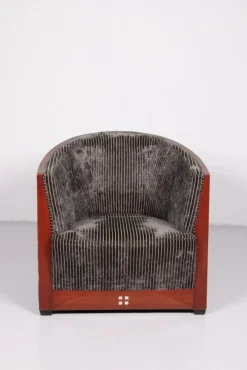 Art Deco Sessel mit Tisch von Frits Schuitema, 1980er, 4er Set