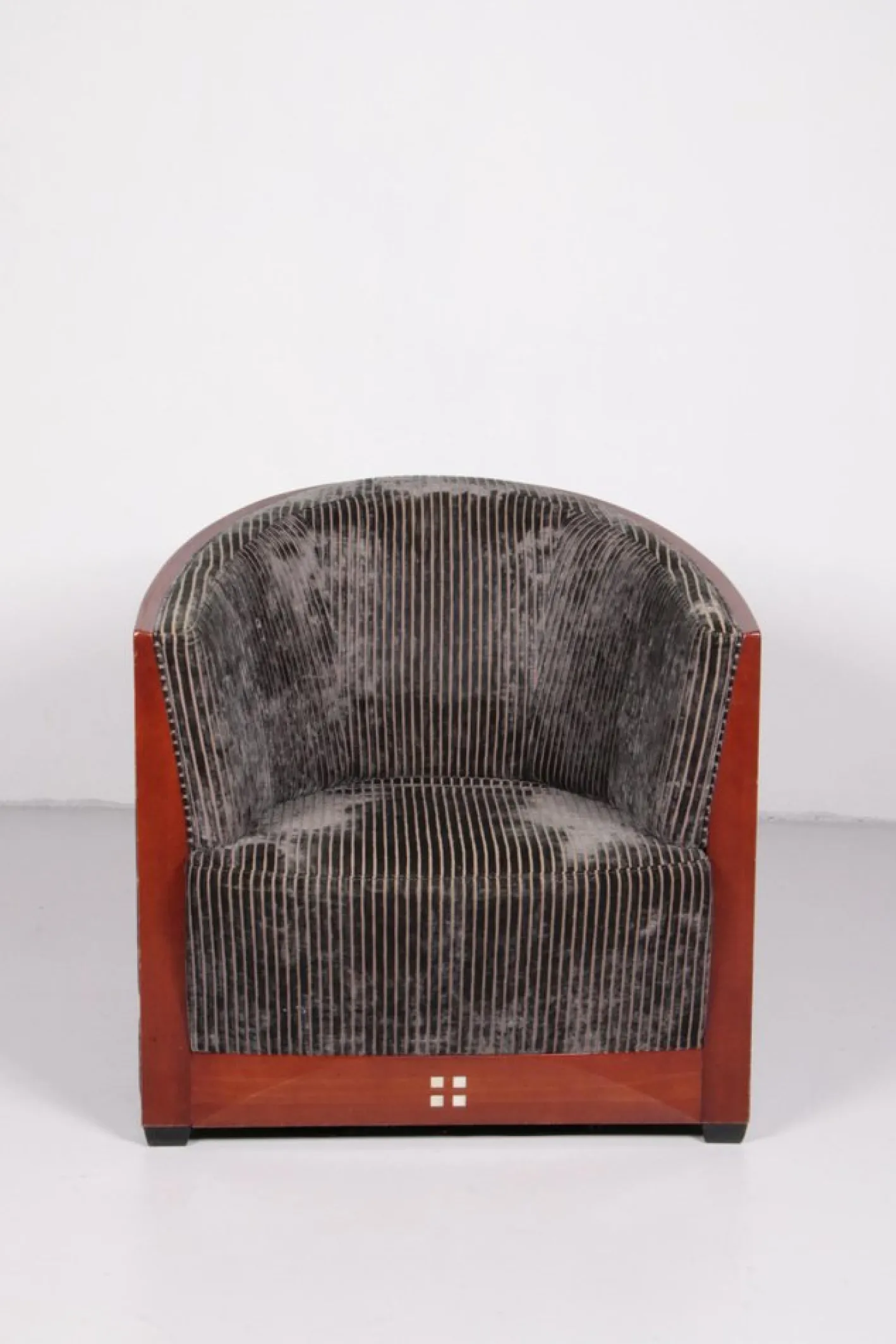 Art Deco Sessel mit Tisch von Frits Schuitema, 1980er, 4er Set