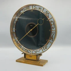 Art Deco Sternzeichen Uhr von Heinrich Möller für Kienzle, 1920er
