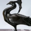 Art Deco Tischlampe mit Marmorfuß, 1930