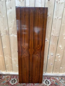 Art Deco Triptychon Raumteiler aus Nussholz Furnier, 1930er