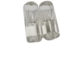 Art Deco Wodka Schnapsgläser von Hortensja Glassworks, Polen, 1950er, 7er Set
