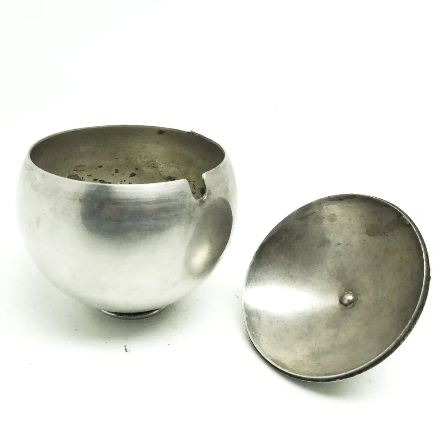 Art Deco Zuckerdose von Hefra, Polen, 1960er