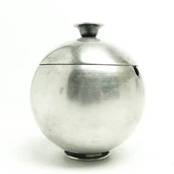 Art Deco Zuckerdose von Hefra, Polen, 1960er