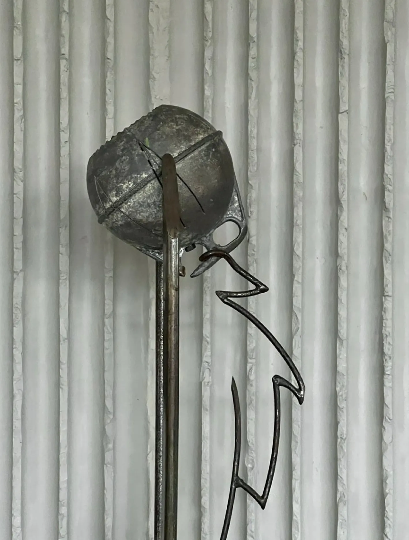 Arte Povera Stehlampe, Frankreich, 1960er