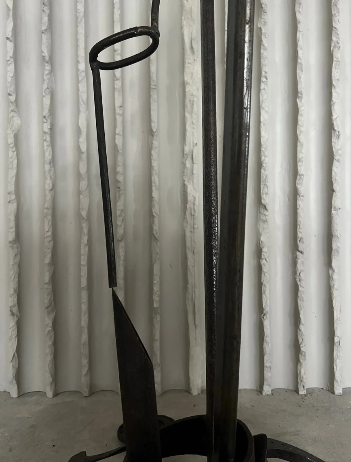 Arte Povera Stehlampe, Frankreich, 1960er
