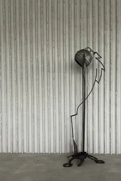 Arte Povera Stehlampe, Frankreich, 1960er