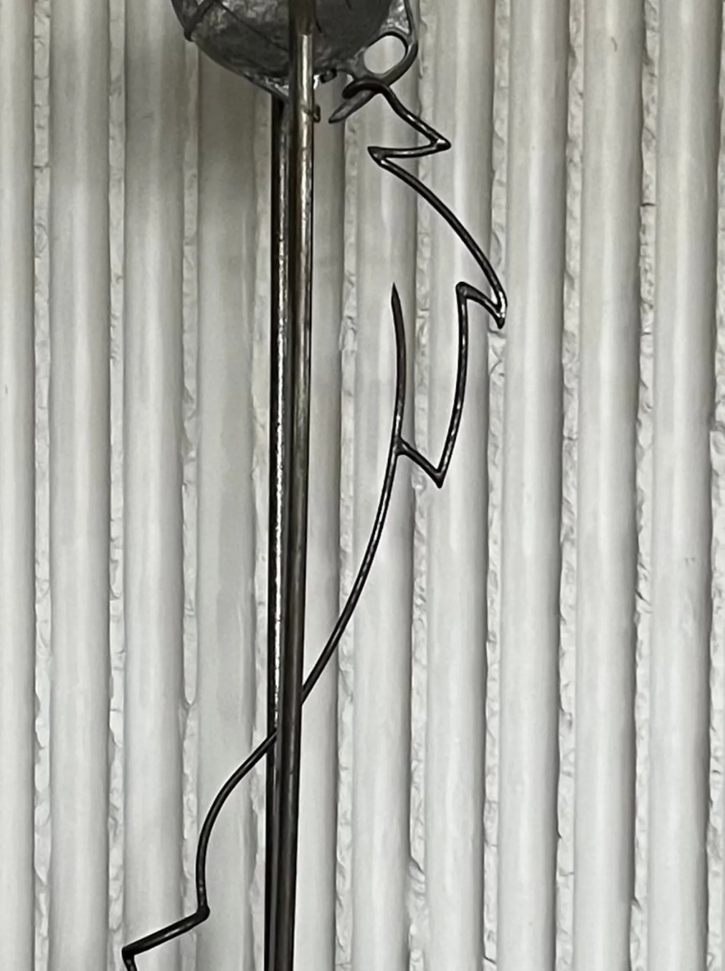 Arte Povera Stehlampe, Frankreich, 1960er