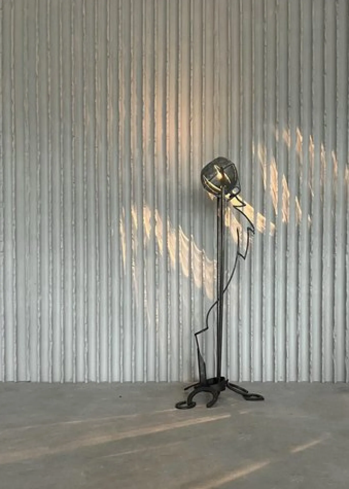Arte Povera Stehlampe, Frankreich, 1960er