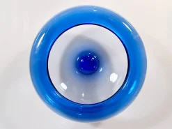 Art Schale aus mundgeblasenem Glas Modell Provence von Per Lütken für Holmegaard, Dänemark, 1955